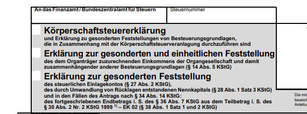 Körperschaftsteuer