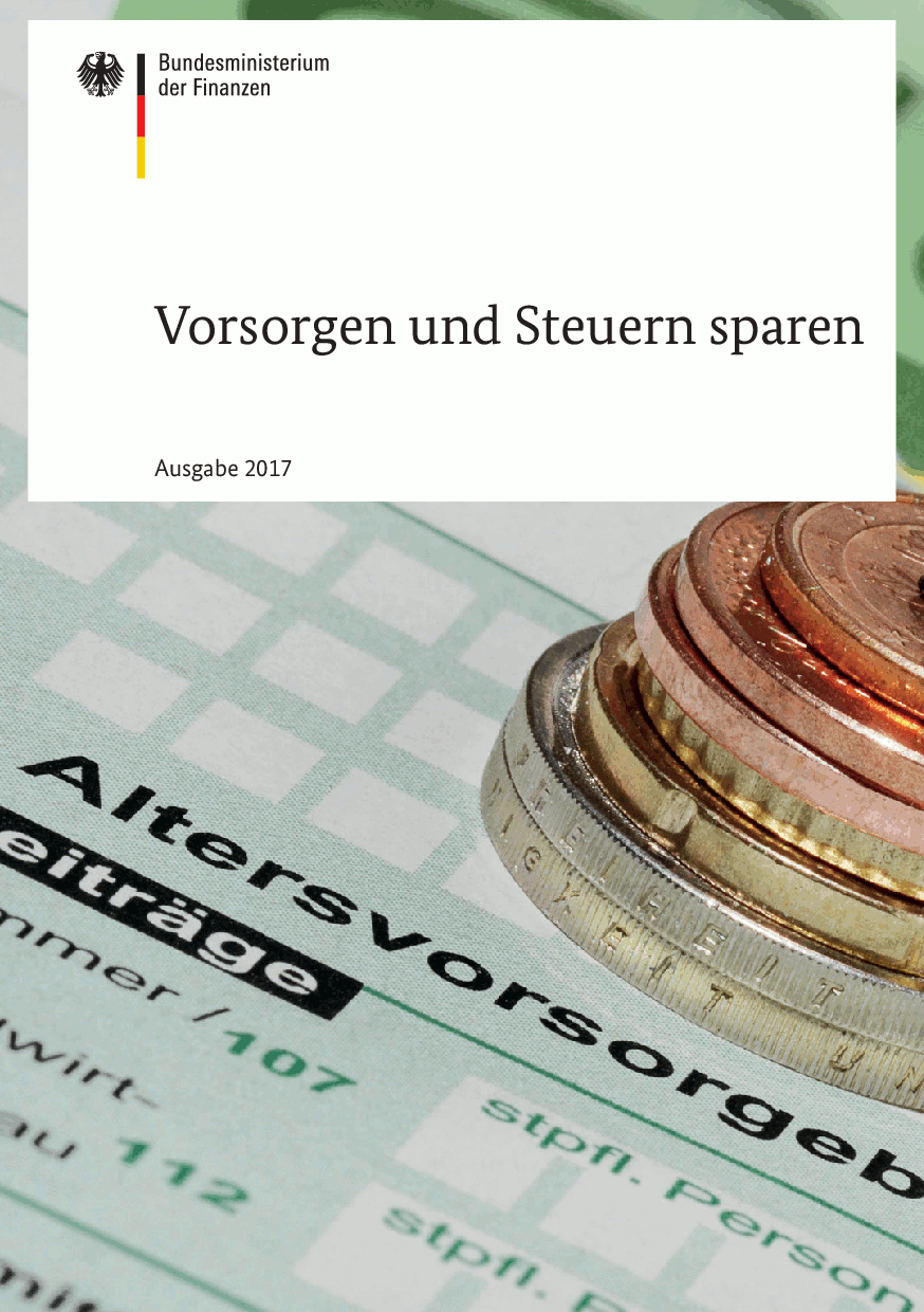 Vorsorgen und Steuern sparen