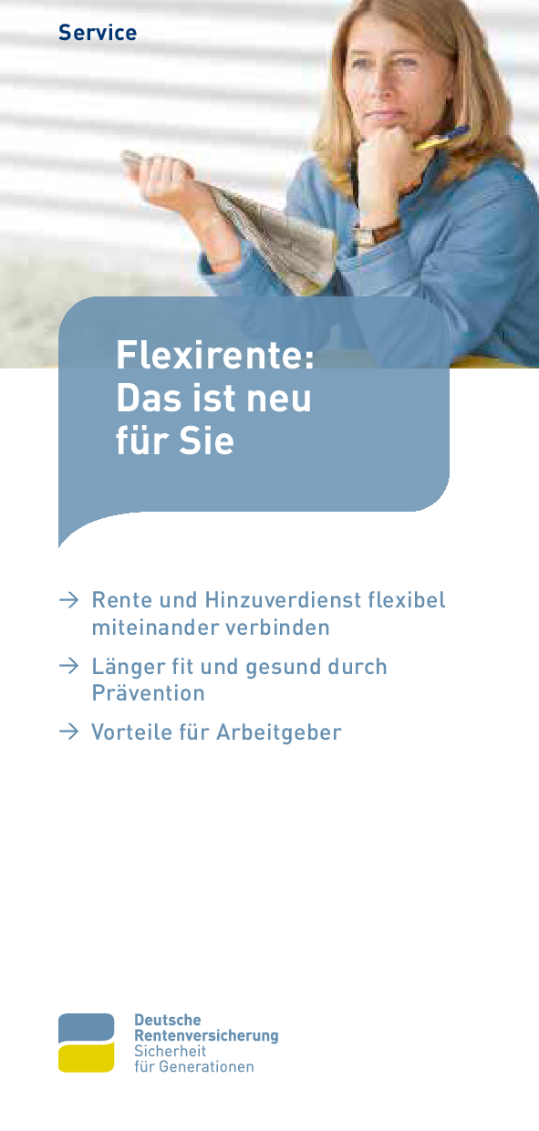 Flexirente: Das ist neu