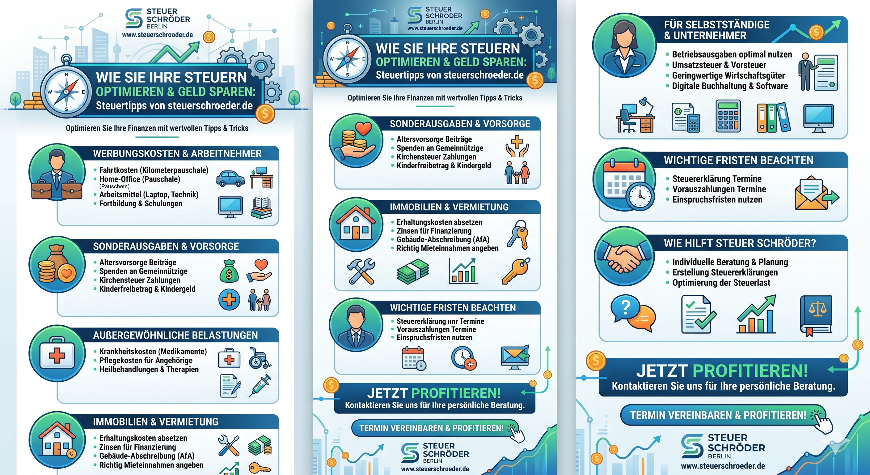 Steuertipps Infografik